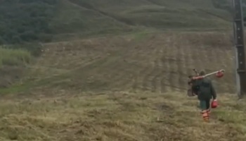 Mais uma limpeza de terreno